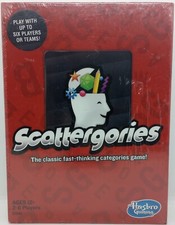 Scattergories by Hasbro Gaming, 2016  C1941  Ages 12  Up  NEW SEALED