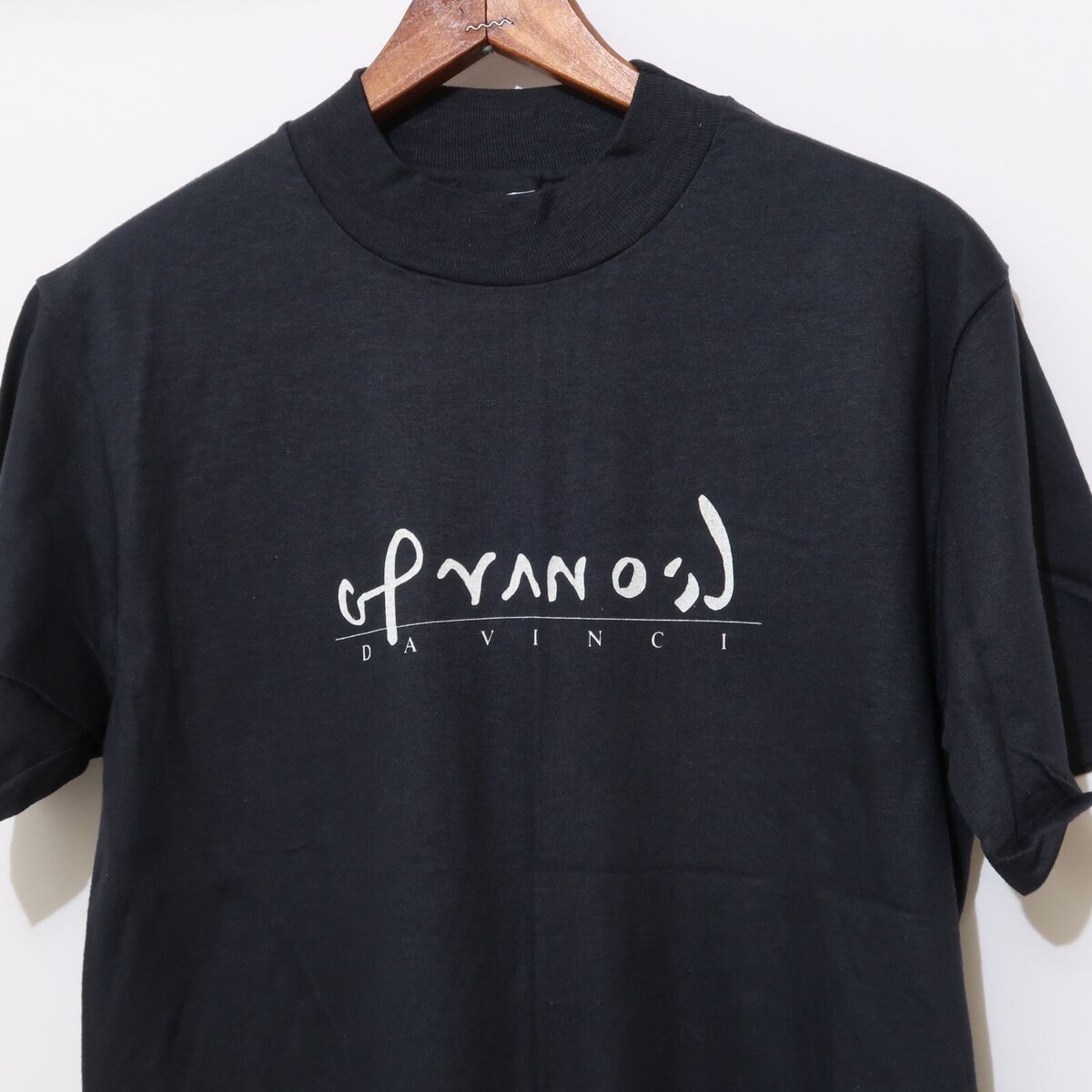 Vintage 80s Leonardo Da Vinci T Shirt Small Single Stitch Vintage 80s Leonardo Da Vinci T Shirt Small Single Stitch