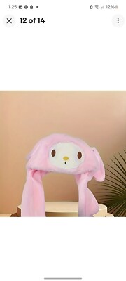 sanrio character cute My Melody warm winter hut ear moves Polyester-Spandex