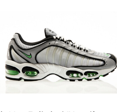 Nike Air Max Tailwind IV (GS) BQ9810 006 Wolf Grey/Green-White Youth ShoeS 4.5Y