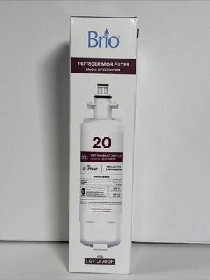 Brio Refrigerator Filter for LG LT700P Model RFLT700P1PK