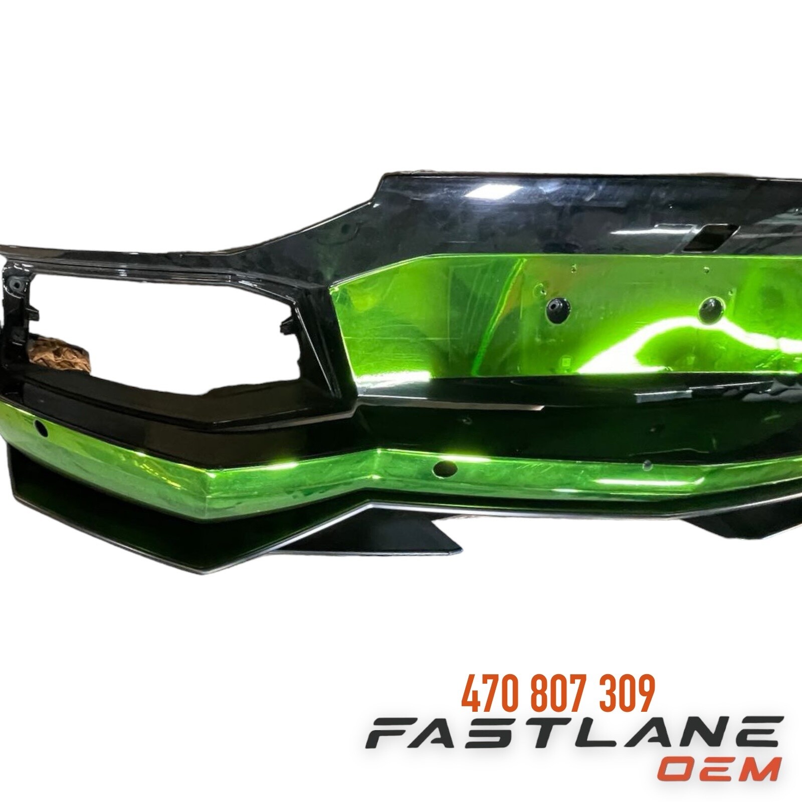 2012-2016 LAMBORGHINI AVENTADOR REAR BUMPER COVER W/ DIFFUSER USED OEM 470807309