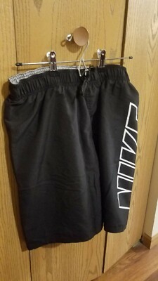 Nike Black Shorts Volley Swim Trunks Board NESS9508-001 Men s M MSRP $52.00