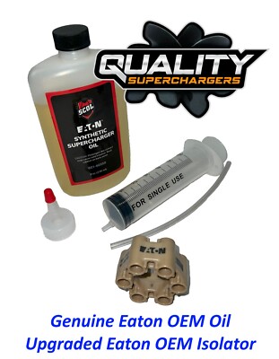 Genuine OEM Supercharger Isolator Oil Change Kit LS9 LSA 09-14 CTS-V Camaro ZR1
