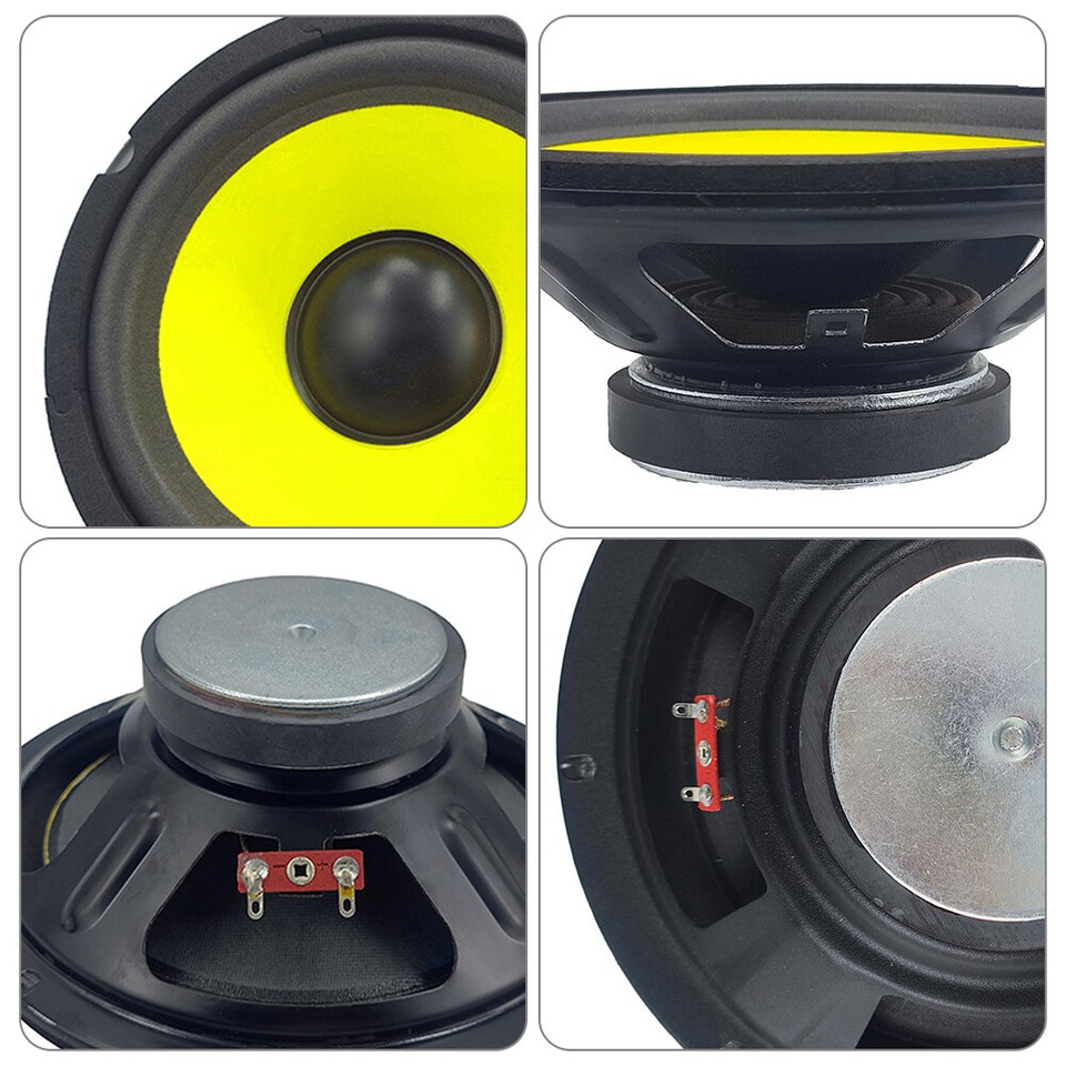 1 Pair 6" inch Quality Coaxial 2Way Car Audio Stereo Radio Replacement