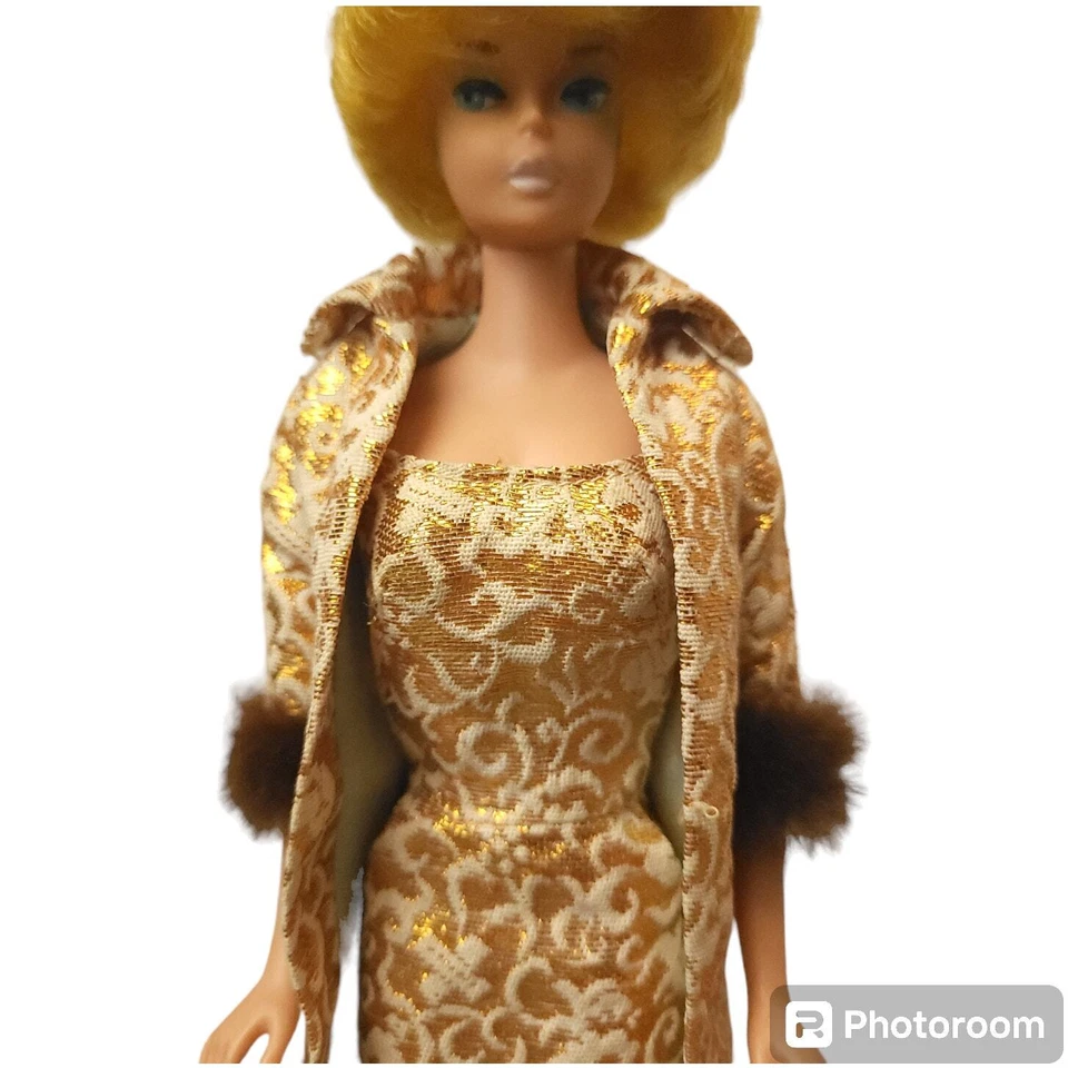 Barbie 1962 vintage corte burbuja noche esplendor muñeca rara coleccionable Foto 3 de 4