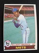 1979 Topps Baseball Card #69 Elliot Maddox New York Mets NmMt Free Shipping!