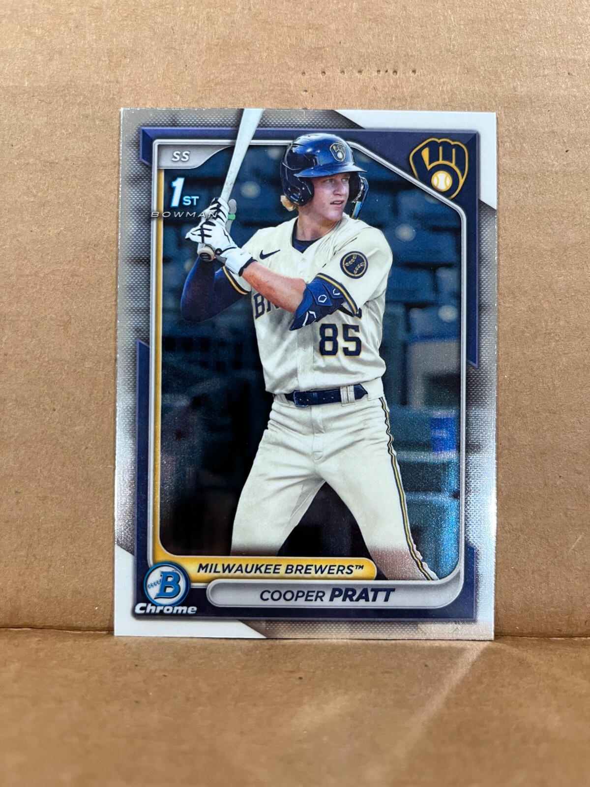 Cooper Pratt 2024 1st Bowman Chrome Card