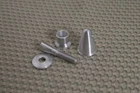 QUALITY 3mm MACHINED ALUMINUM PROP ADAPTER WITH CONE COLET STYLE USA SELLER