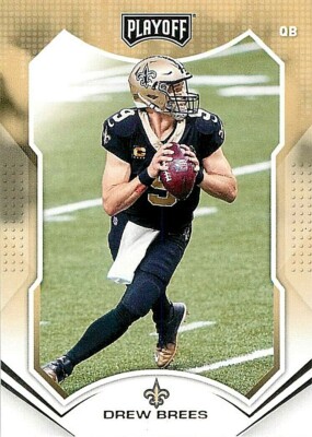 2021 Playoff #168 Drew Brees SAINTS