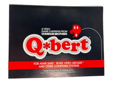 Q Bert Atari 2600 1983 manual