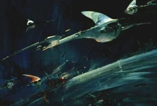 #57 John Berkey Fantasy/Sci-Fi Trading Card