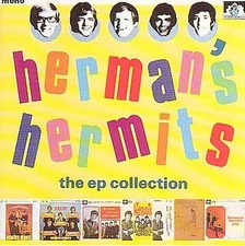 HERMAN'S HERMITS : THE EP COLLECTION (CD) DISC+FRONT&BACK CVR ART-NO CSE-LN