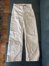 american eagle super high rise ultra wide leg...