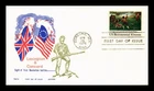 US COVER FIRST DAY OF ISSUE LEXINGTON & CONCORD 1775 TO 1975 BICENTENNIAL