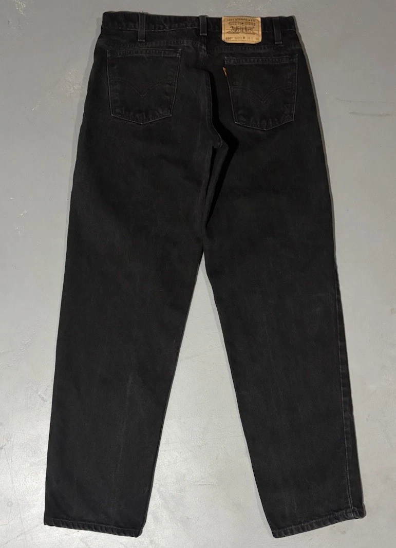 Levi's 550 Black Jeans for Men for sale | eBay