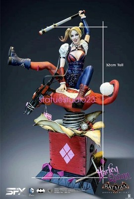 Silver Fox Harley Quinn Statue Collectible Figure Resin Model Limited Boy Gift