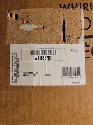 #ad #ad New W11665769 W10917110 W11085683 W11164469 GENUINE OEM WHIRLPOOL Pump amp; Motor $50.00