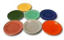 Vintage Fiestaware 7 1/4" Plates Assorted Colors Fiesta- Buy More...Save More!
