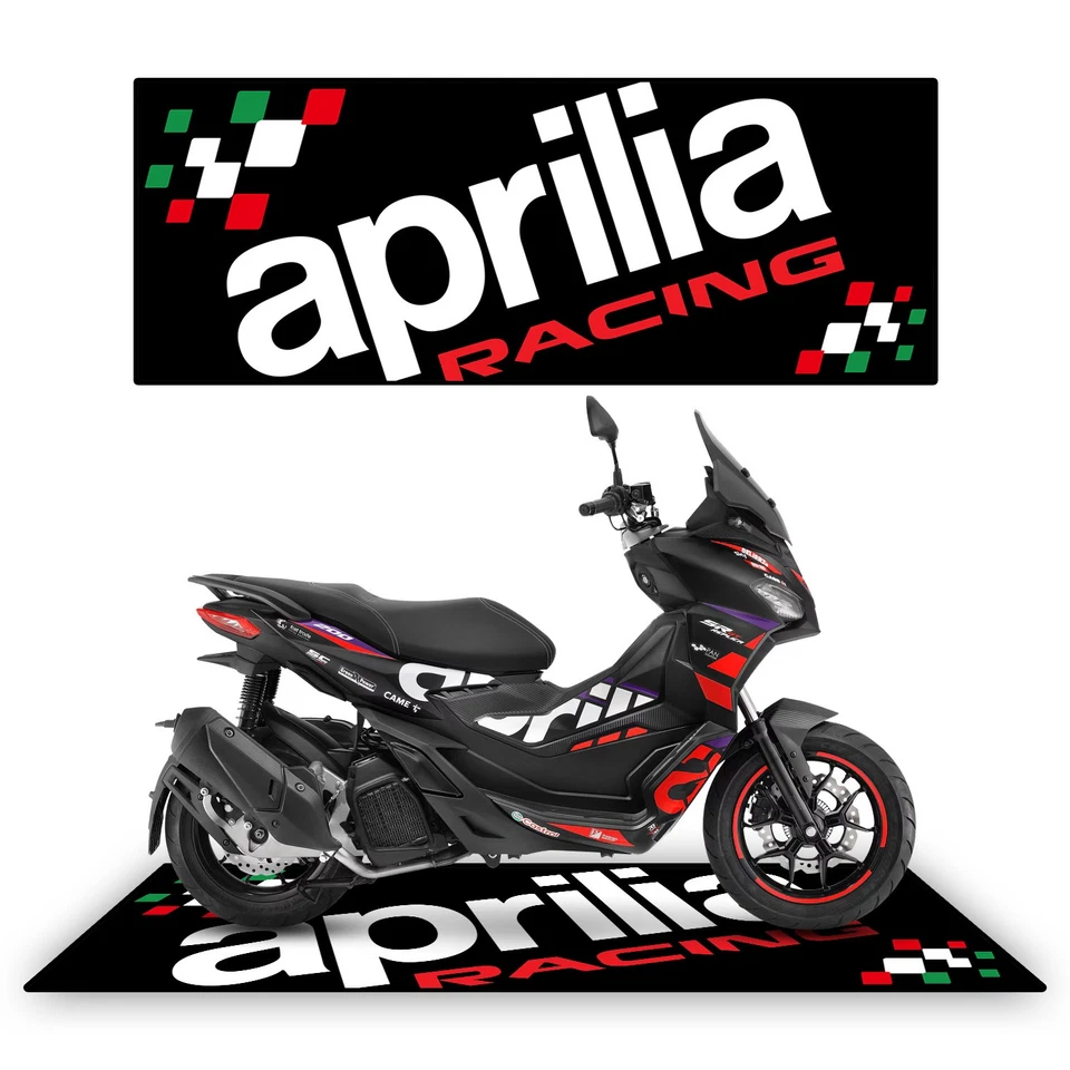 For Aprilia Floor Garage Mat V4 V4S V2 1299 MONSTER 950 821 937 939 220cm*80cm - Image 2 of 4