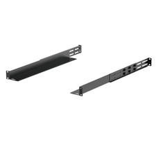 Tecmojo 1U Universal Rack Mount Rails,4-Post Server Rack Shelf Rail with 20.9-32