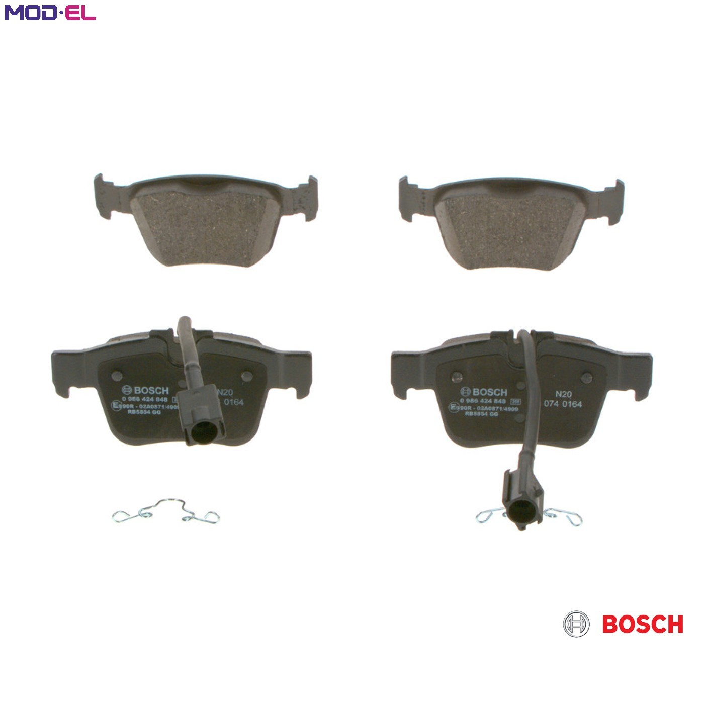 Bosch 0986424848 Brake Pad Set (Bp2397) - Image 13