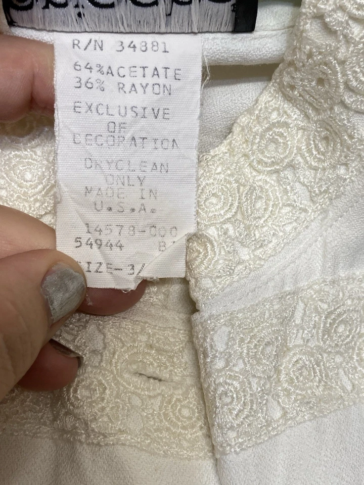 Винтажный комплект свадебного летнего приема наряд мандарин размер 3/4 - Изображение 4 из 4