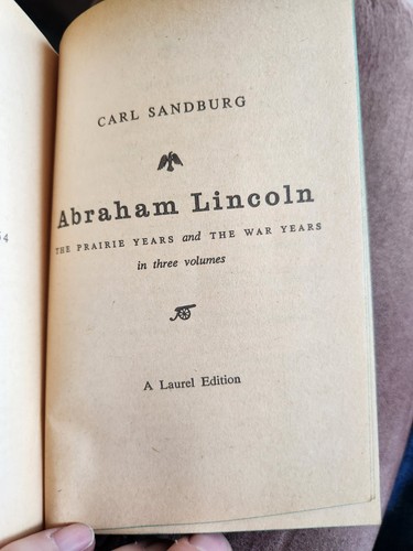 Abraham Lincoln Die Präriejahre und die Kriegsjahre Band 2 1960 Taschenbuch B17 - Bild 4 von 11