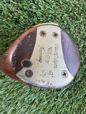 MacGregor 1 Tourney Custom Golf Club Driver Persimmon Wood Oil Hardened