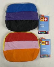 Lego Collection X Target Brand Color Block Zipper Pouch Set 