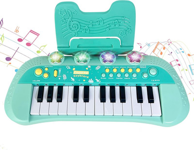 Sealive Toddler Piano Keyboard Toy for Kids Ages 1-3, 24-Key Baby Piano | with M