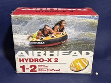 Airhead Hydro X-2 Towable Boat Tube 58-inch for 2-Person Use