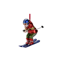 Gift Company [SA2026/08] HäNger Skifahrer, Mehrfarbig, 7X11X12Cm