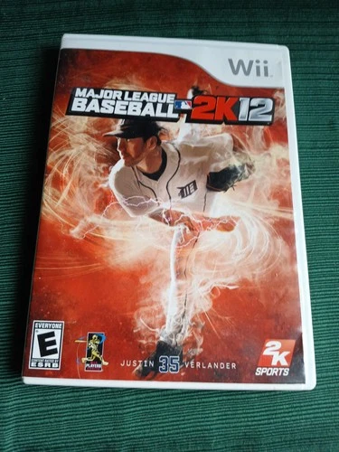 Nintendo Wii Major League Baseball 2K12 (Nintendo Wii, 2012) #35 J.  Verlander