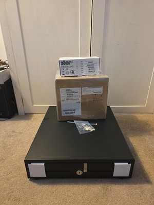 STAR MICRONICS TSP650II THERMOBONDRUCKER & KASSENSCHUBLADE SET SCHWARZ.  