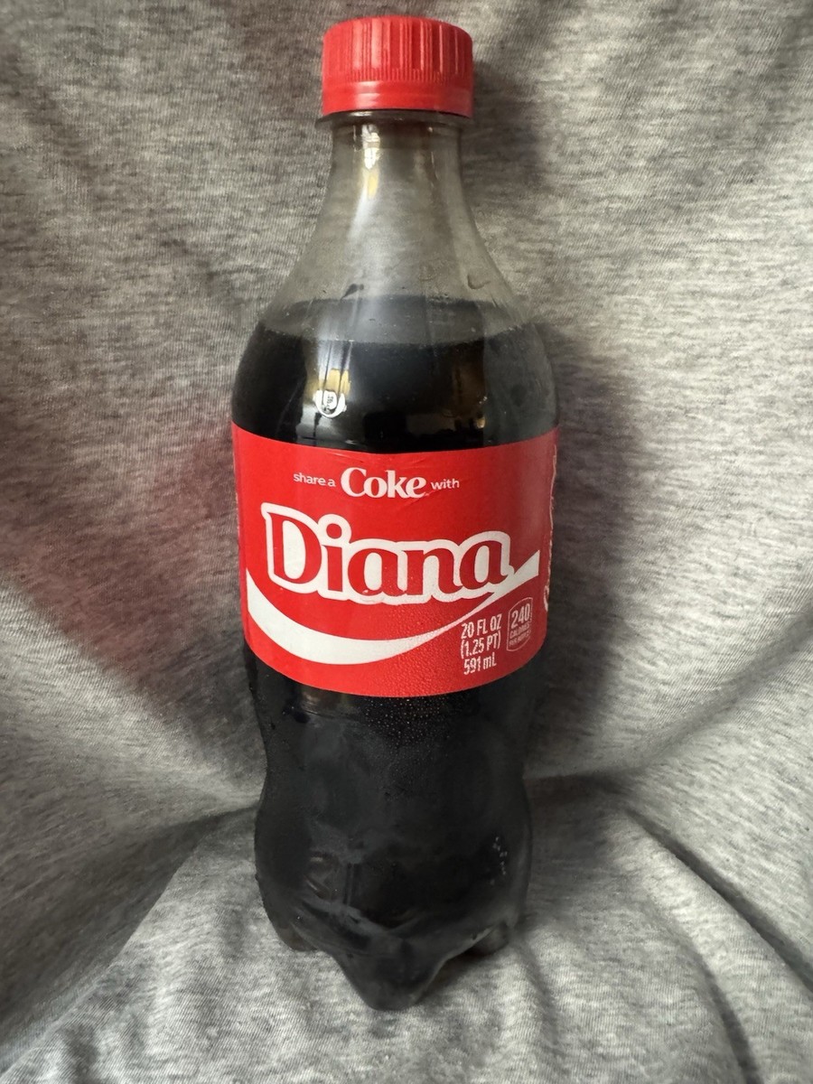 Share a Coke with Diana 2025 Personalized Gift Coca Cola