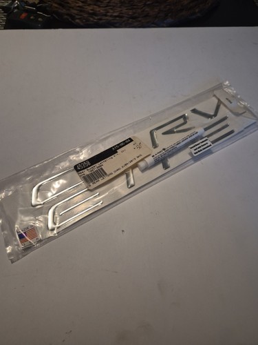 C5 Corvette NEW Rear Bumper 1/16" Acrylic Letter Kit - 7 Colors to Choose