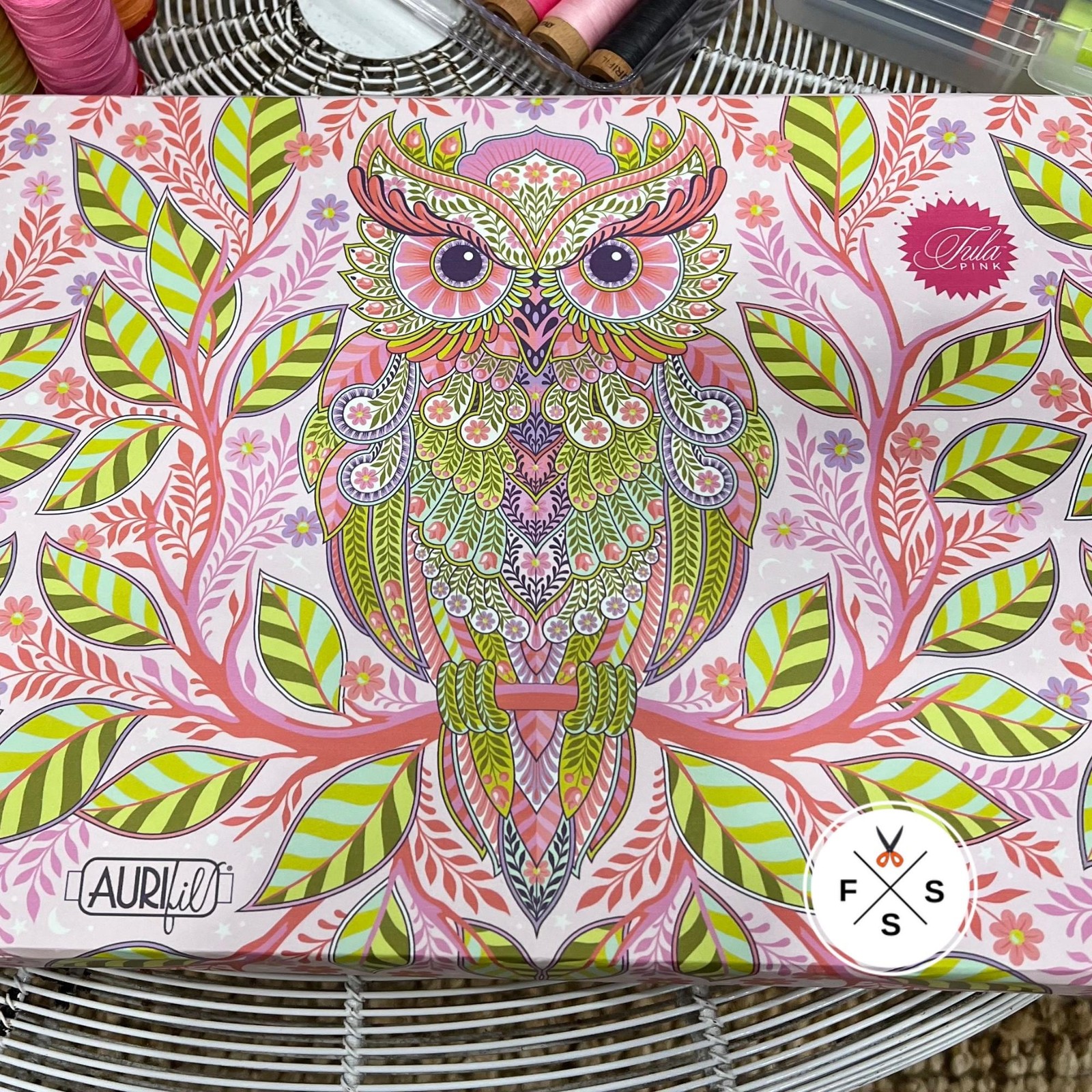 Tula Pink Full Moon Forest II Thread Set for Aurifil, 45 Spools, TPFMF45