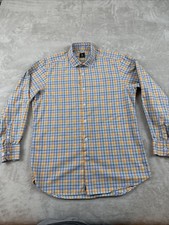 Robert Talbott Shirt Men s Medium Trim Fit Lu...