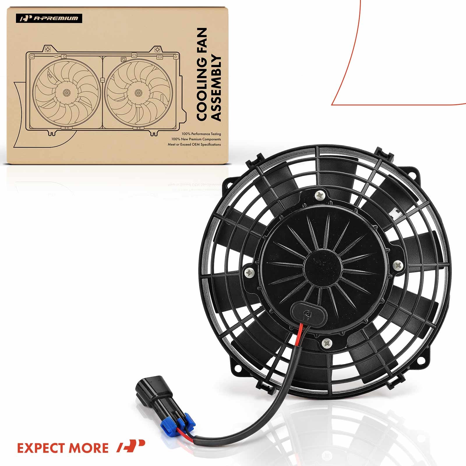 A-Premium Intercooler Electric Fan for 488 GTB 488 Pista Spider SF90 F8 Spider