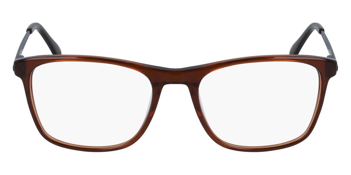 Spyder SP4002 Eyeglasses Men Brown Crystal Rectangle 54mm New 100 Authentic 23790₽