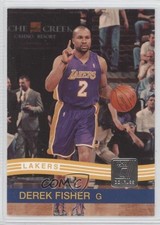 2010-11 Donruss Derek Fisher #204 0b4