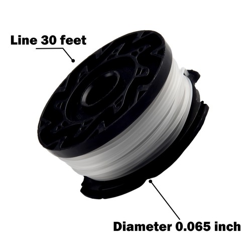 Spool & Spool Cap For BLACK+ DECKER GH400 GH500 GH600 GH900 String Trimmer Parts - Picture 7 of 24