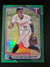 2024 1st Bowman Chrome Daiber De Los Santos BCP-185 78/99 Green