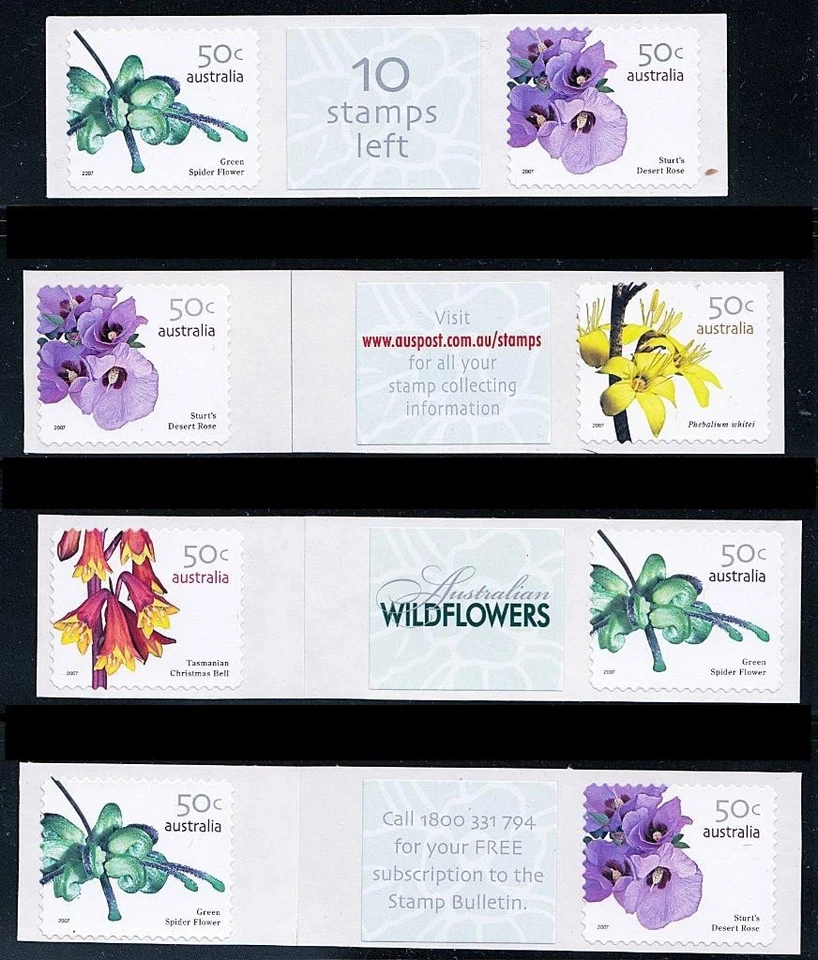 AUSTRALIA 2007 FLORES MNH ** - Imagen 1 de 1