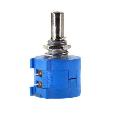 10-Turn Potentiometer Variable Dial Resistor Multi-turn 500/1K/2K/5K/10K/20K Ohm