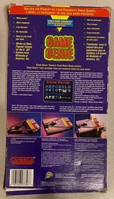 1990 CAMERICA GAME GENIE NINTENDO NES GAME ENHANCER MISSING CODEBOOK TESTED A