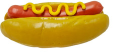 Play Food Vintage Hotdog With Removable Mustard