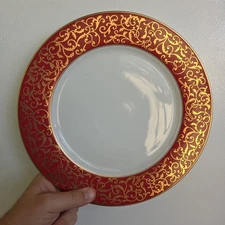 Mikasa Parchment Red Dinner Plate L3471