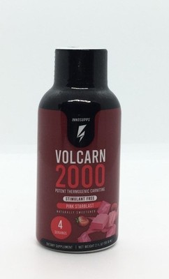 Innosupps Volcarn 2000 Potent Thermogenic Carnitine Pink Starburst 2 oz NEW